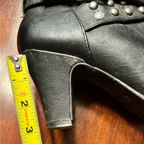 UC Candie's Mid Calf Studded Boots - Picture 7 of 8
